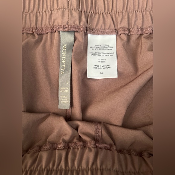 Mondetta Women Athletic Shorts with Drawstring , lightweight, size L - Picture 6 of 6